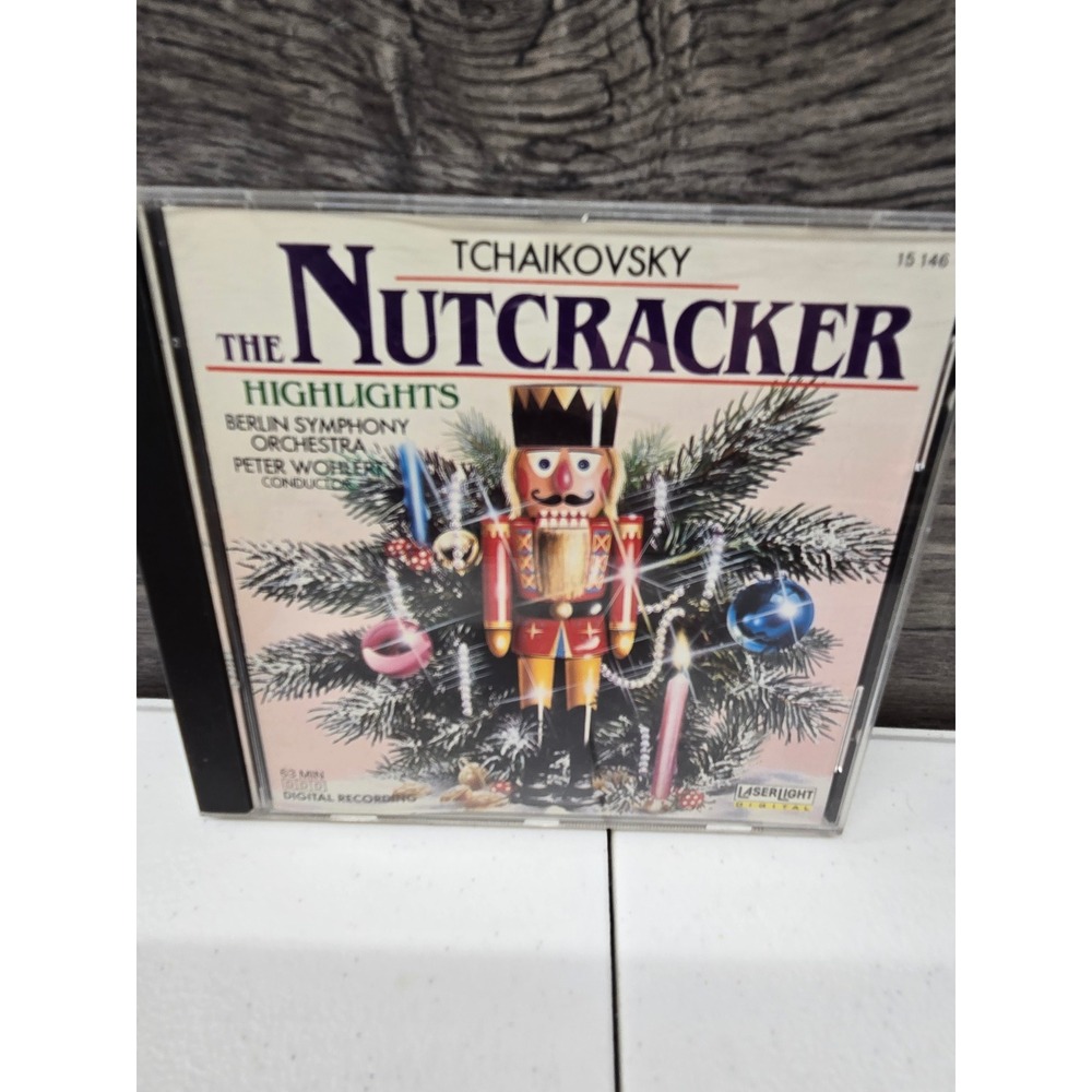 Tchaikovsky The Nutcracker Highlights CD Berlin Symphony Orchestra LaserLight